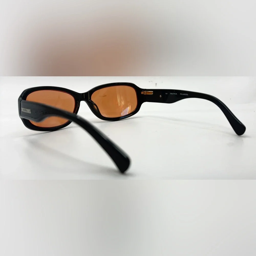Nautica N617/S Black Oval Sunglasses Frames Only
